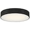 Access Lighting Como, LED Flush Mount, Black Finish, Acrylic Lens Acrylic 49960LEDD-BL/ACR - alternate 1